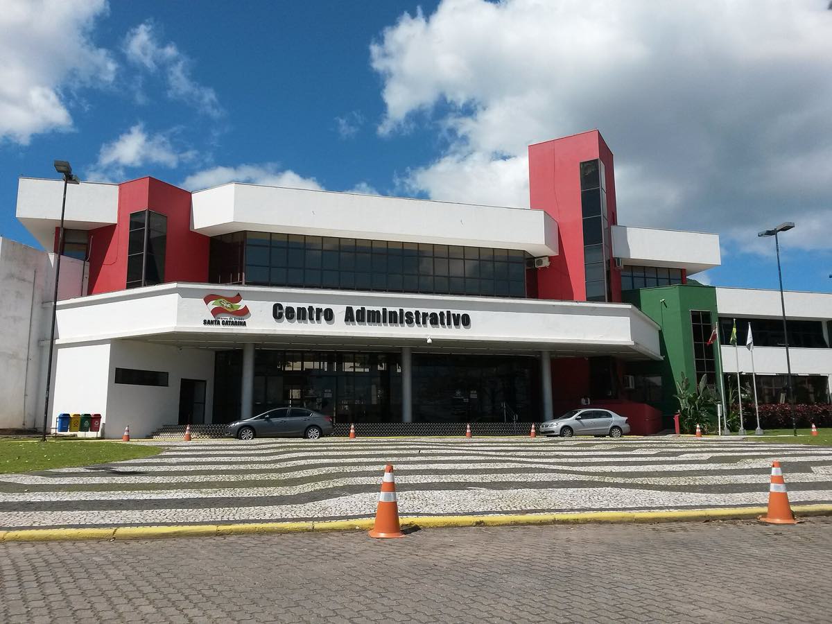 Sede do Centro Administrativo do Governo de Santa Catarina, em Florianópolis