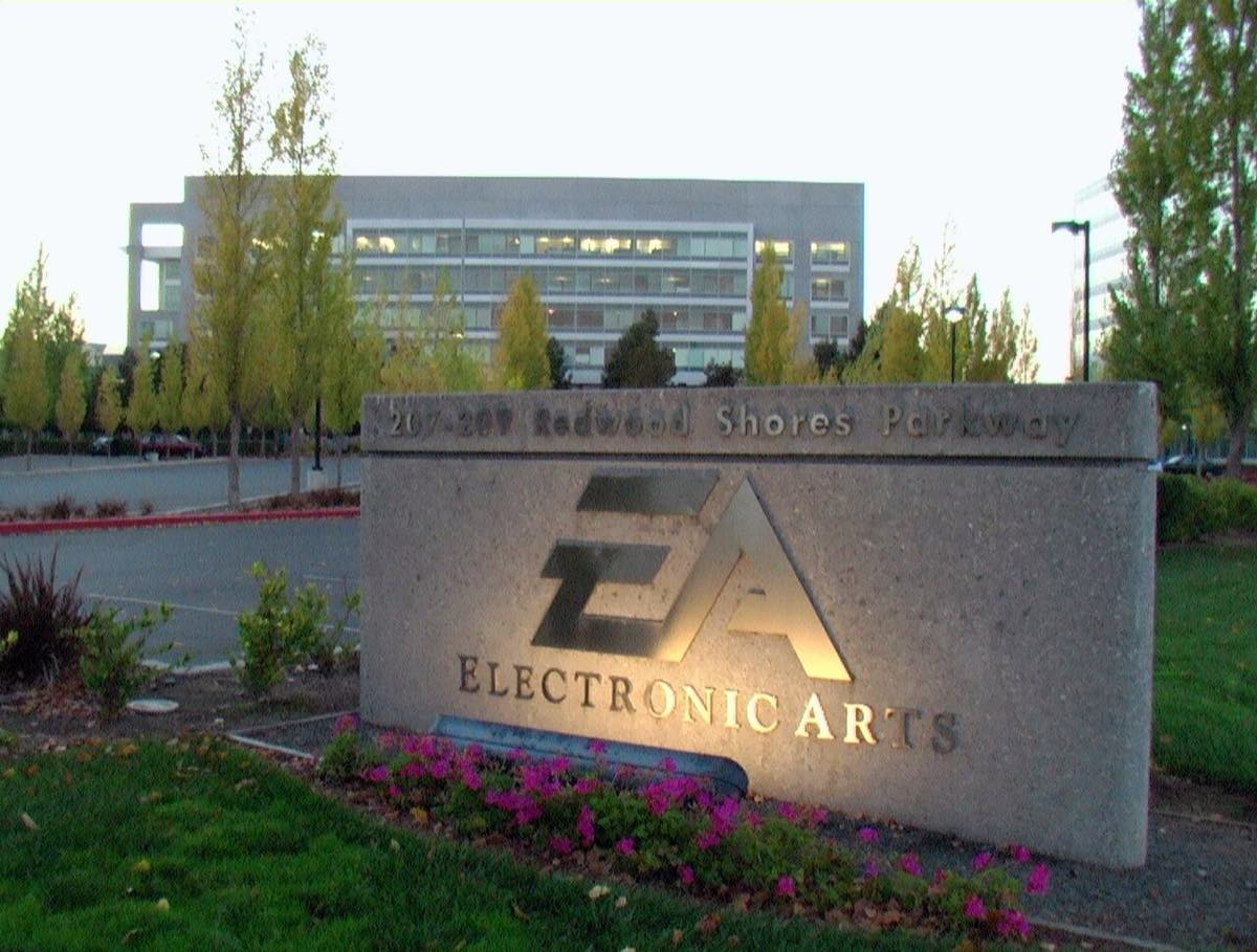Sede mundial da Electronic Arts em Redwood Shores, Califórnia.