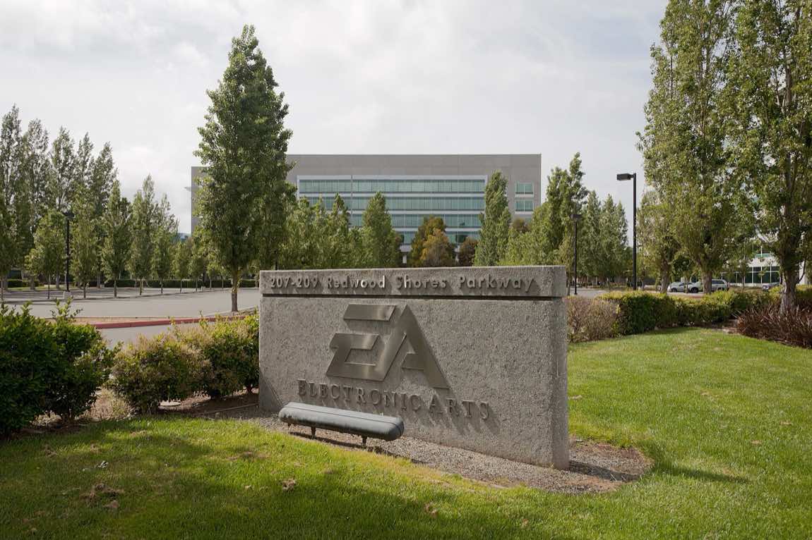 Prédio da sede da Electronic Arts em Redwood City, na Califórnia