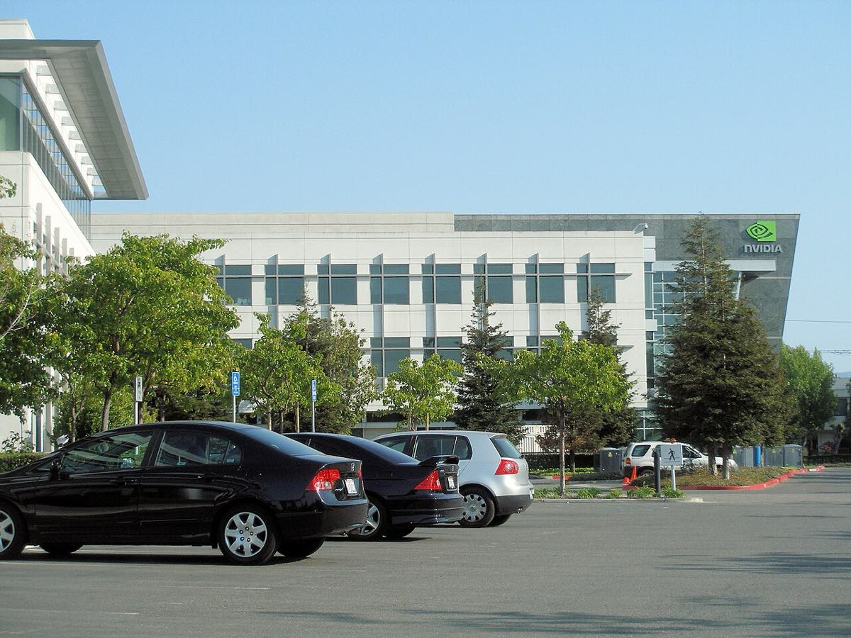 Prédio da sede da Nvidia, em Santa Clara, na Califórnia